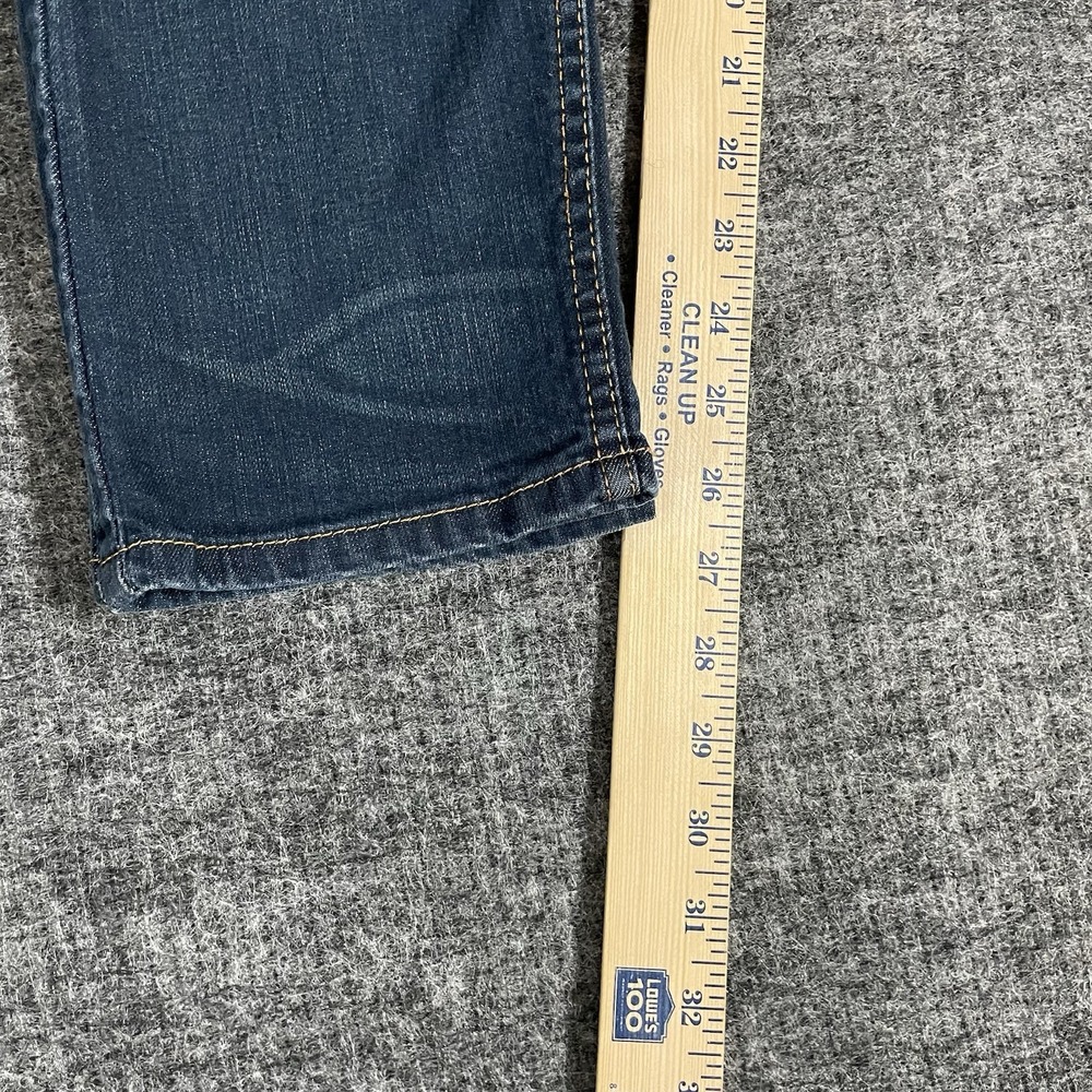 Levis 502 Jeans Men's Size 29x30 Straight Leg Stretch Blue Denim - Picture 9 of 11